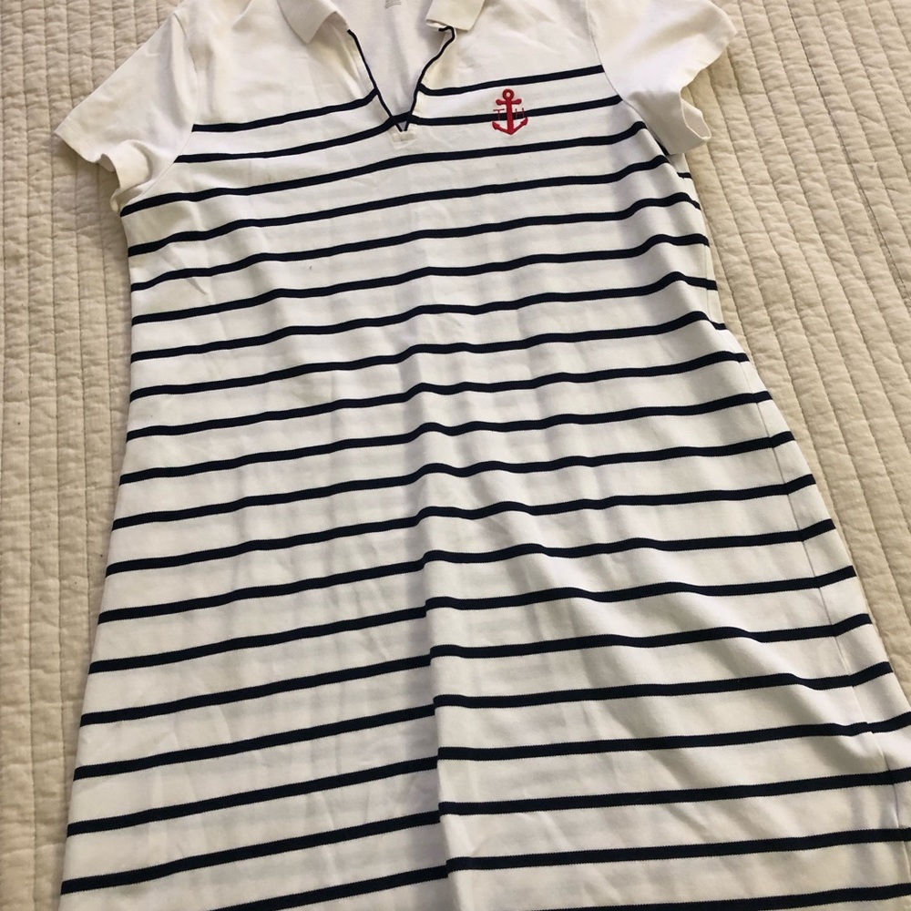 Red-white-blue cotton dress LIKE NEW!!